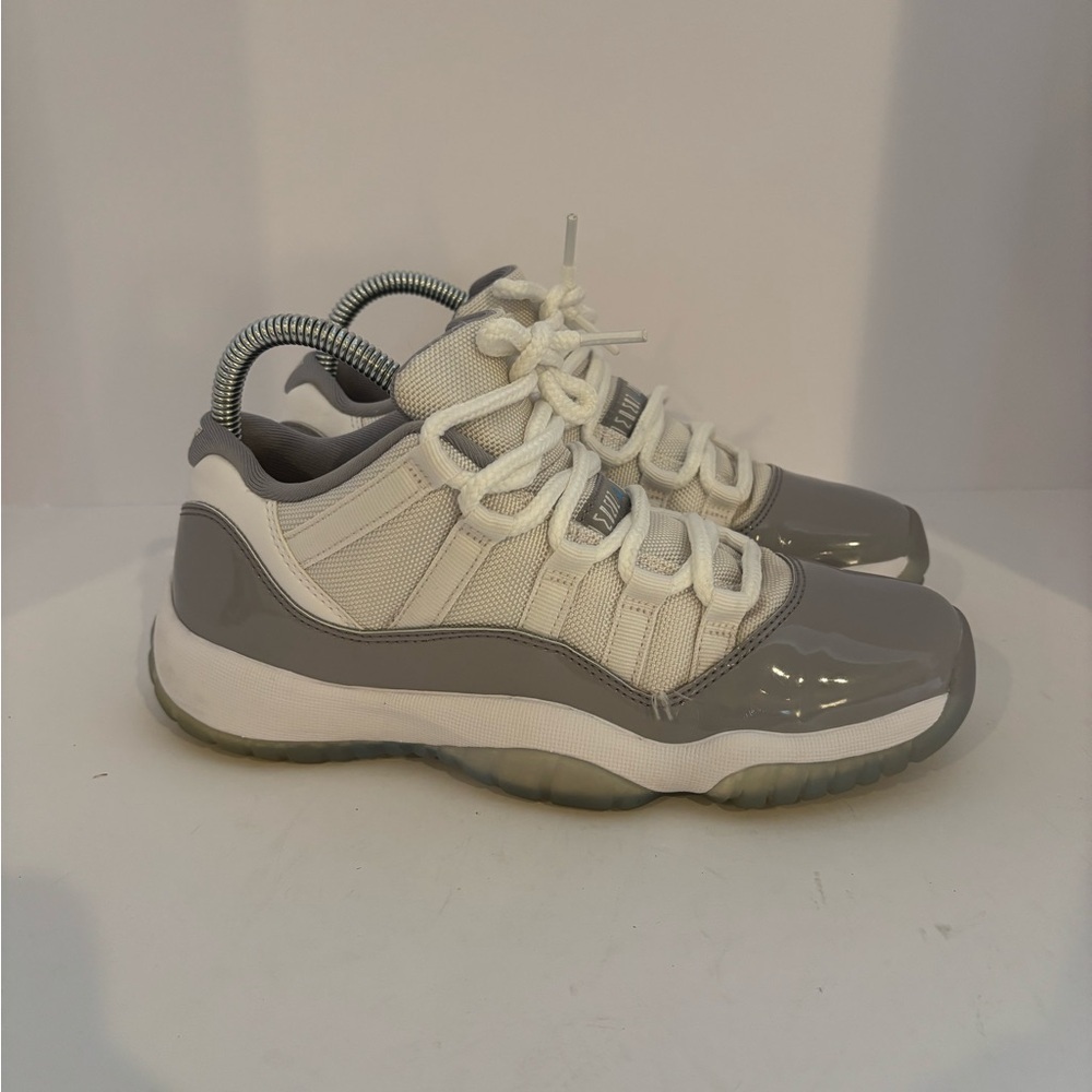 Jordan 11 Retro Low Cement Grey (GS) size 6